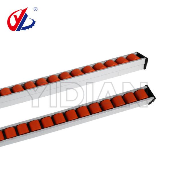 Quality Aluminum Roller Track with Rubber Rollers for Edgebanding Machines for sale