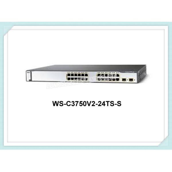 Quality Cisco Gigabit Ethernet Network Switch WS-C3750V2-24TS-S Optical Ethernet Switch for sale