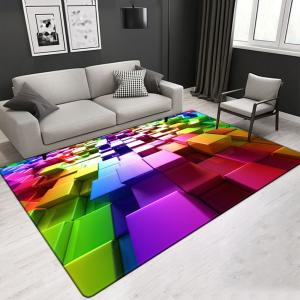 Custom Image Artistic Modern Design 3D Printed Polyester Fiber Living Room