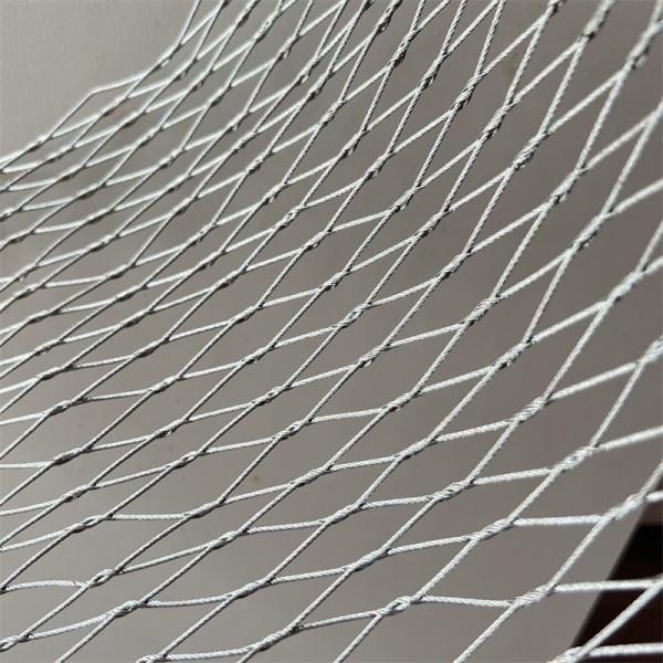 Buy cheap Inox 304 Anti Drop Wire Rope Netting High Security To Prevent Falling Objects Or People from wholesalers