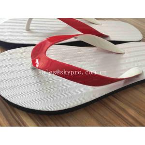 Buy cheap Die Cut Molded Rubber Products Plain Flat Customized Logo Beach Rubber Flip Flop from wholesalers