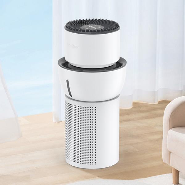 Quality 3 In 1 HEPA Air Purifier Humidifier Diffuser Ioniser With Digital Display ODM for sale