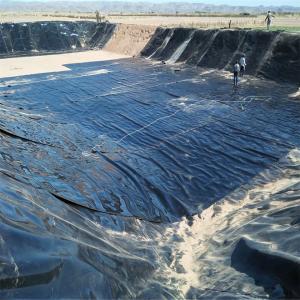 Customized Width Impermeable Double-Sided HDPE Geomembrane for Environmental