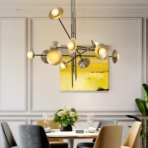 Buy cheap Modern Nordic Pendant lamp Gold Trumpet Lamp Vintage Retro Horn delightfull sputnik chandelier（WH-MI-212) from wholesalers