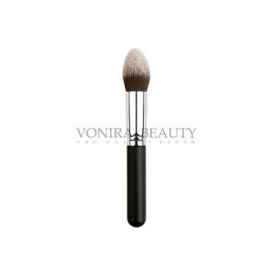 Buy cheap Big Ponited Tapered Face Powder Makeup Brush Vegan Taklon Hair Makeup Brush from wholesalers