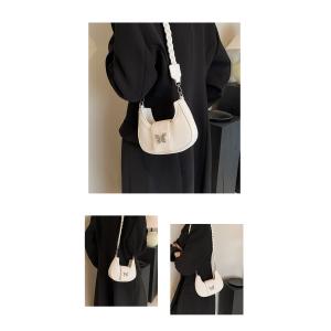 Buy cheap POPULAR NEW NICHE DESIGN BAG FEMALE TREND FOREIGN STYLE BUTTERFLY BAG ADVANCED SENSE OF ALL SHOULDER UNDERARM BAG from wholesalers