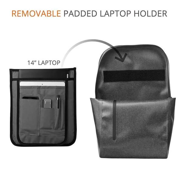 Backpack for Outdoor Camping Hiking IXP7 Waterproof TPU Airtight Zipper Backpack School Outdoor Travel Sport Gym Laptop Dry Duffel Ocean Camping Beach