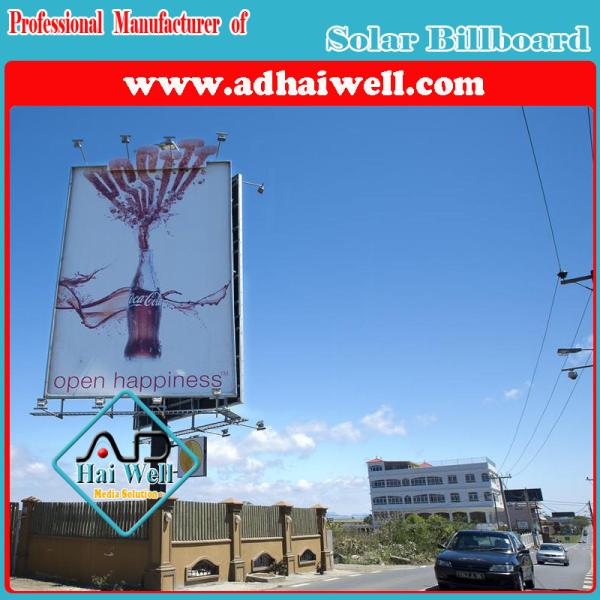 Solar Solution Outdoor Advertising Billboard (W6X H9)