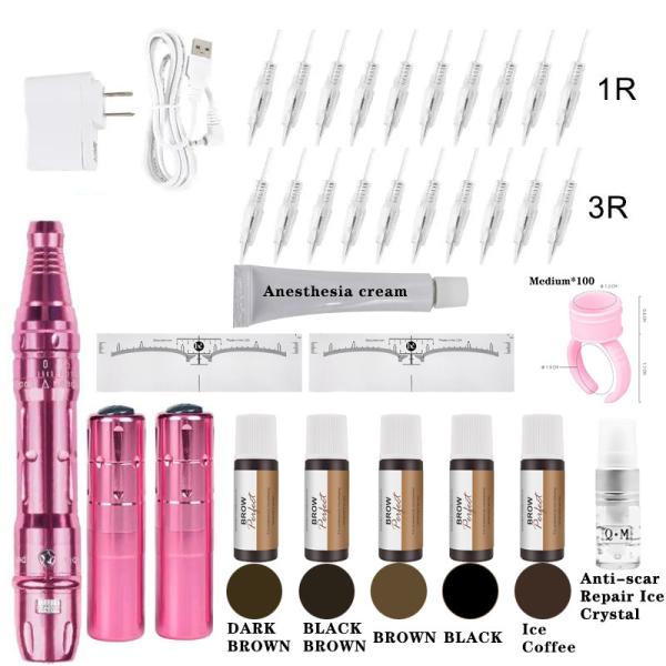 Quality Micro Blade Eyebrow Lip Tattoo Pencil Machine Set for sale