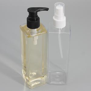 Buy cheap 300ml Clear Square Plastic Packaging Bottle For Hand Sanitizer from wholesalers