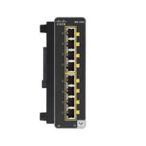 Buy cheap Industrial-Grade Cisco Module IEM-3400-8T= 8-Port Gigabit , Rugged Design , TSN Support from wholesalers