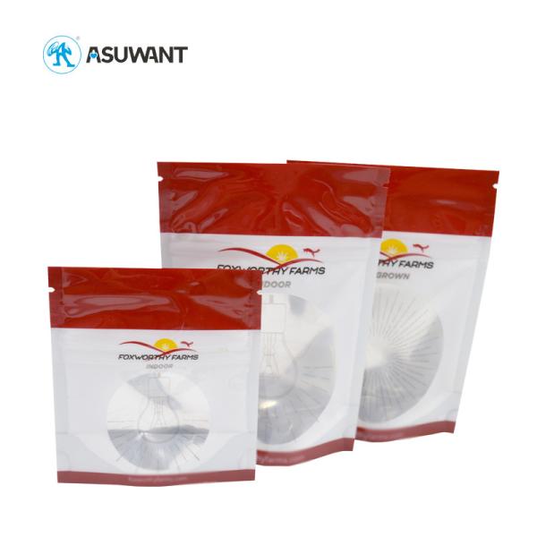 Quality Aluminum Foil MOPP VMPET Mylar Zipper Packaging Bags For Medicine Marijuana Weed for sale