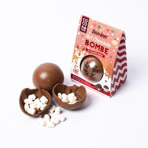 Buy cheap Custom Chocolate Covered Marshmallows Delicious Choco Bomb Smooth Taste from wholesalers