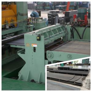 Buy cheap 380V Thick Coil Cut to Length Mandrel Uncoiler Steel Structure Automatic Cutting Machine from wholesalers