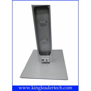 Freestanding iPad Kiosk Stand Enclosure With Lockable Mechanism Design