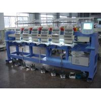 Buy cheap Low Noise Six Heads Cap Embroidery Machine , Embroidery Hat Machine / Equipment Sunwing Ct1506 product