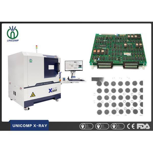Quality CNC programmable 5um 2.5D  X-Ray machine Unicomp AX7900 for SMT PCBA BGA soldering voids automatically measurement for sale