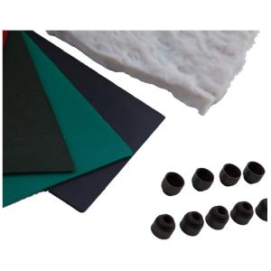 Multipurpose FKM Fluorine Rubber Varirous Colors Fluoroelastomer Compounds
