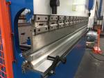 Heavy Duty Hydraulic Bending Machine For Steel Sheet , Max Bending Length 3200mm