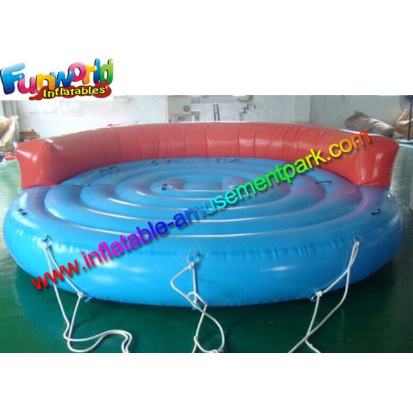 Buy cheap Custom Inflatable Water Toys Crazy UFO Water Towable Tube , Waterproof from wholesalers