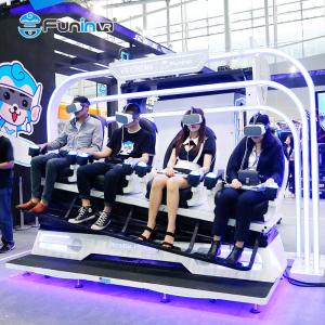 Buy cheap HD Visual Effects VR Amusement Park Deepoon E3 Glasses And Dynamic Seats from wholesalers