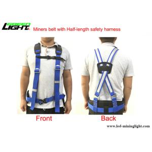 Underground miners belt complete with shoulder straps, back reflective reliable
