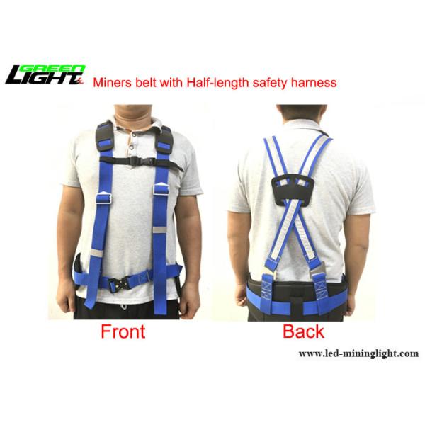 Quality Underground miners belt complete with shoulder straps, back reflective reliable quality for sale