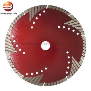 Buy cheap Sintered Turbo Concrete Cutting Saw Blade With Triangle Protective Teeth from wholesalers