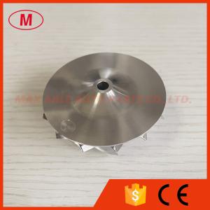 Buy cheap RHF5 41.00/54.80mm 7+7blades high performance turbo milling/aluminum 2618/billet compressor wheel from wholesalers