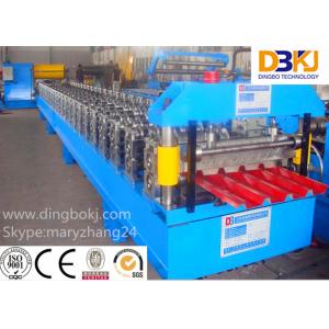 PLC Control System Roof Sheet Making Machine Roof Iron Rolling Machine