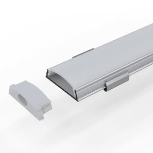 Buy cheap Channel Bendable LED Strip Light Aluminum Profile With Anodized Painting from wholesalers