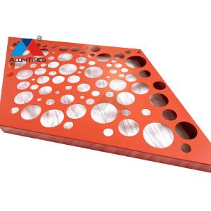 Buy cheap Decorative Aluminium Facade Panels With PVDF Coating Powder Coating from wholesalers