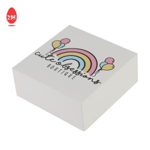 Buy cheap Embossing  White Cardboard Gift Packaging Box With Matte Laminated from wholesalers