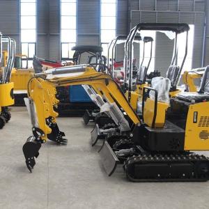 Buy cheap 0.8 Tonne Mini Digger With Auger SGS Diesel Engine Excavator from wholesalers