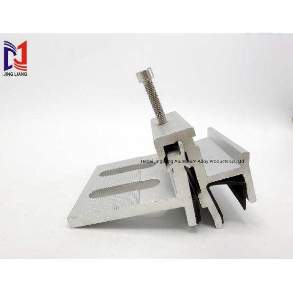 Quality Easy Installation And Disassembly Facade Middel Fixing Parts For 20mm Terracotta Panel With Anodizing Oxidation for sale