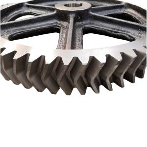 Buy cheap Custom Herringbone Gears with 12 Module and Customizable Number of Teeth for Industrial Applications from wholesalers
