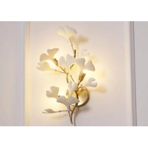 Buy cheap Hotel Elegant Magnolia Flower Ceramic Wall Lamp product