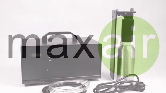 500ml HVAC Scent Diffuser System with Dual Nozzle LED Panel and External