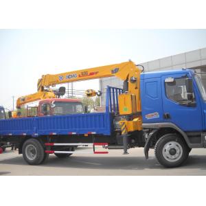 Buy cheap 6.3T Durable Heavy Things Lifting Telescopic Boom Truck Mounted Crane from wholesalers