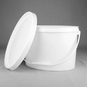Buy cheap Food Grade Oval Plastic Storage Bucket with Woven Bag PE Bag Packaging from wholesalers