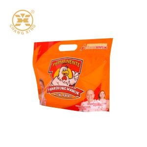 Buy cheap Oem Anti Fog Roasted Chicken Packaging Stand Up Pouch With Handle from wholesalers