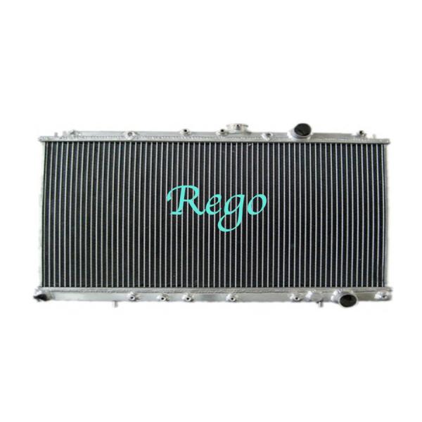 Quality Custom Racing Japanese Aluminum Car Radiators For MITSUBISHI EVO 1,2,3 MT for sale