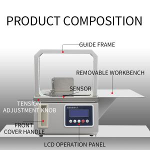 Low price hot selling small vegetable strapping tying machine prices supplied by