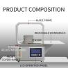 Buy cheap Wrap vegetable banding machine very tightly tabletop strapping tape machine small size banding machine from wholesalers