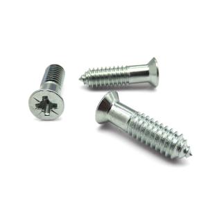 Buy cheap High Precision Self Tapping Phillips Countersunk Screws Zinc Plated product