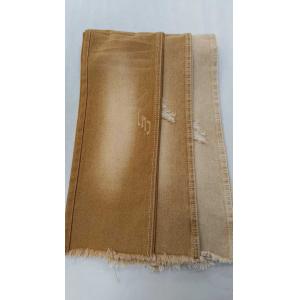Buy cheap 10.6oz Left Twill DARK KHAKI 10x7 with full width 180cm No elastic  Denim fabric  JSD3023DK on wholesale from wholesalers