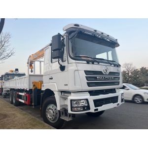 Buy cheap SHACMAN F3000 Crane Cargo Truck with 16T Rear Axle 300L Fuel Tank and WEICHAI Engine for Heavy-Duty Lifting from wholesalers