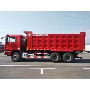 Buy cheap SHACMAN 30T Box Dump Truck F3000 6x4 375 EuroV Red from wholesalers