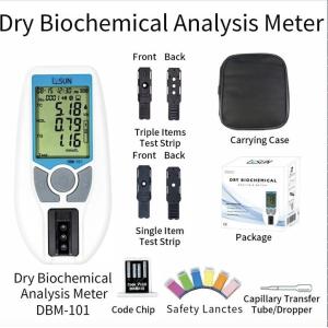 Buy cheap Lysun DBM-101 Digital Blood Lipid Tester With Large Memory And Auto Shut-Off from wholesalers