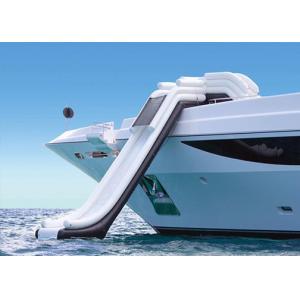 Buy cheap Customized PVC Tarpaulin Airtight Water Slide Inflatable Yacht Slide for yacht from wholesalers